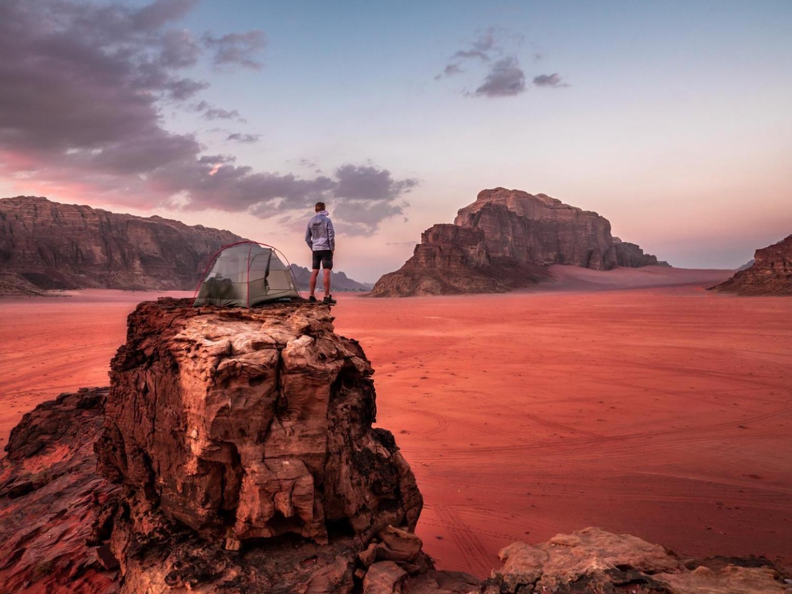 Wadi Rum Mundo Camp 亚喀巴 外观 照片
